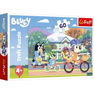 Puzzle 60 Wesoły Bluey TREFL