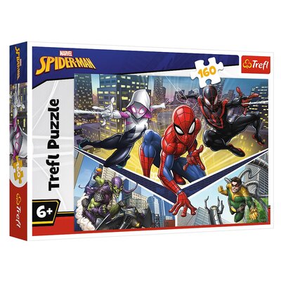 Puzzle 160 elementów Siła Spidermana (15422). od 6 lat
