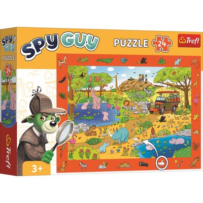 Trefl, Spy Guy, Puzzle, Trefl, Obserwacyjne, Safari, 24 El.