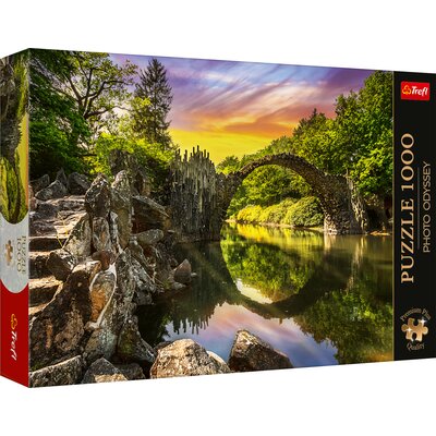 Trefl, 1000 Premium Plus, Most Rakotza W Kromlau, Niemcy, Puzzle