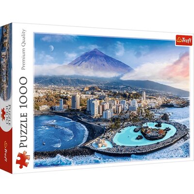 Puzzle 1000 elementów Widok na Teneryfę Hiszpania (10791). od 12 lat