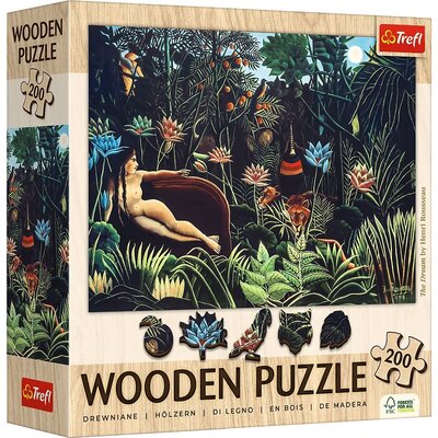 Trefl, Wooden Puzzle 200 el. Sen, 20253