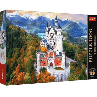 Trefl, Puzzle Premium Plus Quality, zamek Neuschwanstein Niemcy, Photo Odyssey, 1000el.