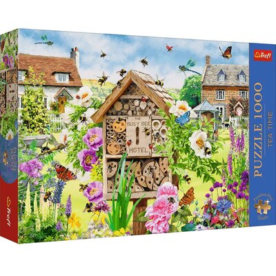 Trefl, Puzzle Premium Plus Quality Tea Time, Dom dla pszczół, 1000 el.