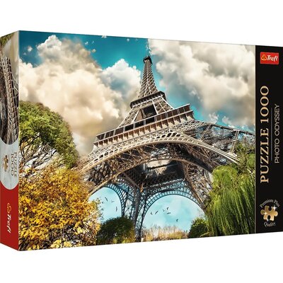 Puzzle 1000 Premium Plus Wieża Eiffel W Paryżu Francja 10815