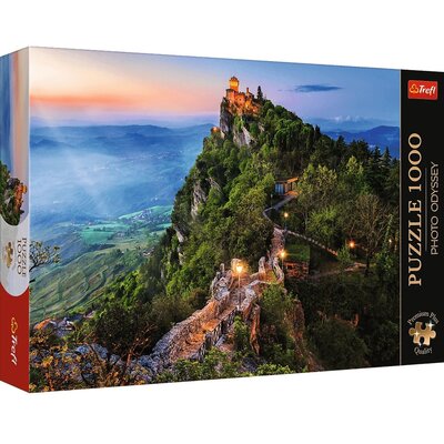 Puzzle 1000 Wieża Cesta, San Marino TREFL
