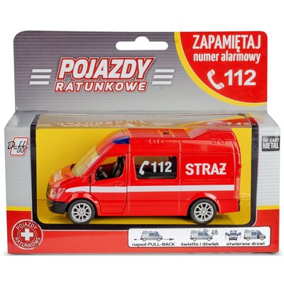 Samochód DAFFI Pojazdy ratunkowe Straż pożarna B-431