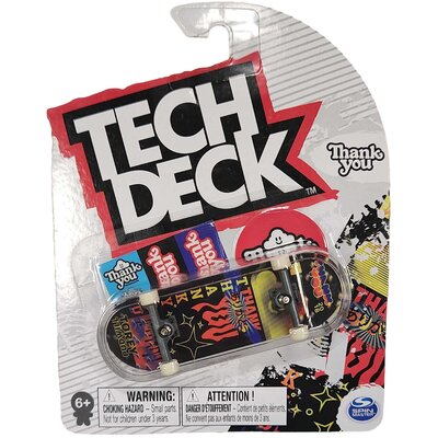Tech Deck deskorolka fingerboard Thank You Torey Pudwill + naklejki