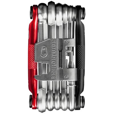 Crank Brothers Multi-17 narzędzia Multi Tool Black/Red 2018 115348