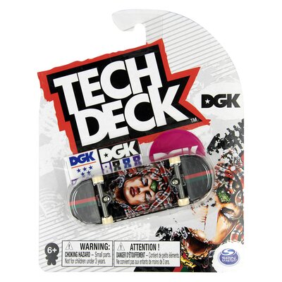 Tech Deck deskorolka fingerboard DGK Meduza+ naklejki