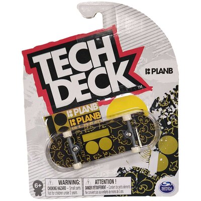 Tech Deck deskorolka fingerboard PlanB Aurelien + naklejki