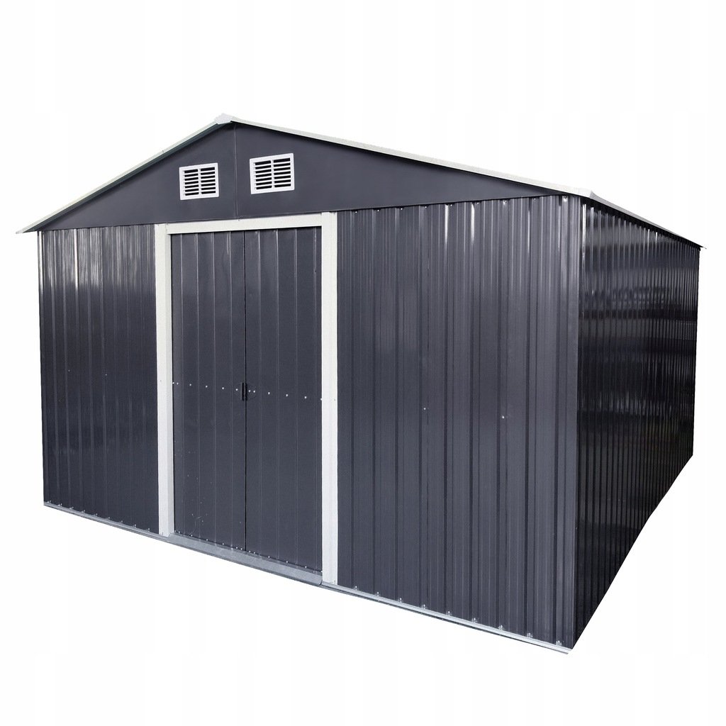 DOMEK NARZĘDZIOWY METALOWY BLASZAK SZOPA NA NARZĘDZIA 340x319x200 DM1005