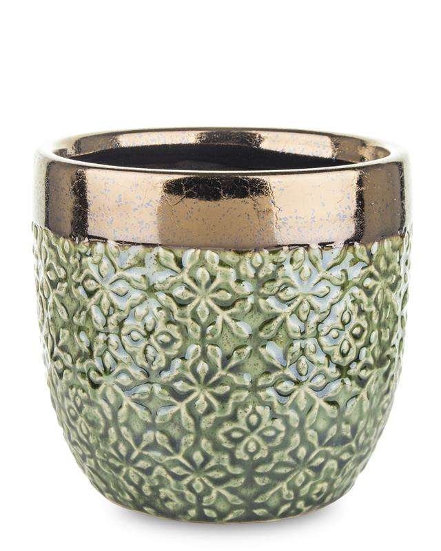 Osłonka dekoracyjna na kwiaty Ceramika Wys. 13cm