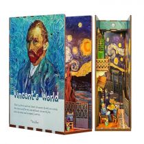 Składany Drewniany Model Book Świat Vincenta Tonecheer