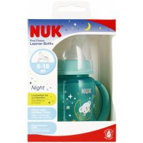 Nuk Butelka 6m z uchwytem First Choice Night 10215326 150 ml