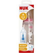 Nuk Butelka z wskaźnikiem temp. 0-6m First Choice 10741927 300 ml