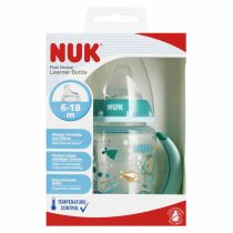 Nuk Butelka 6m z uchwytem First turkus 10215335 150 ml