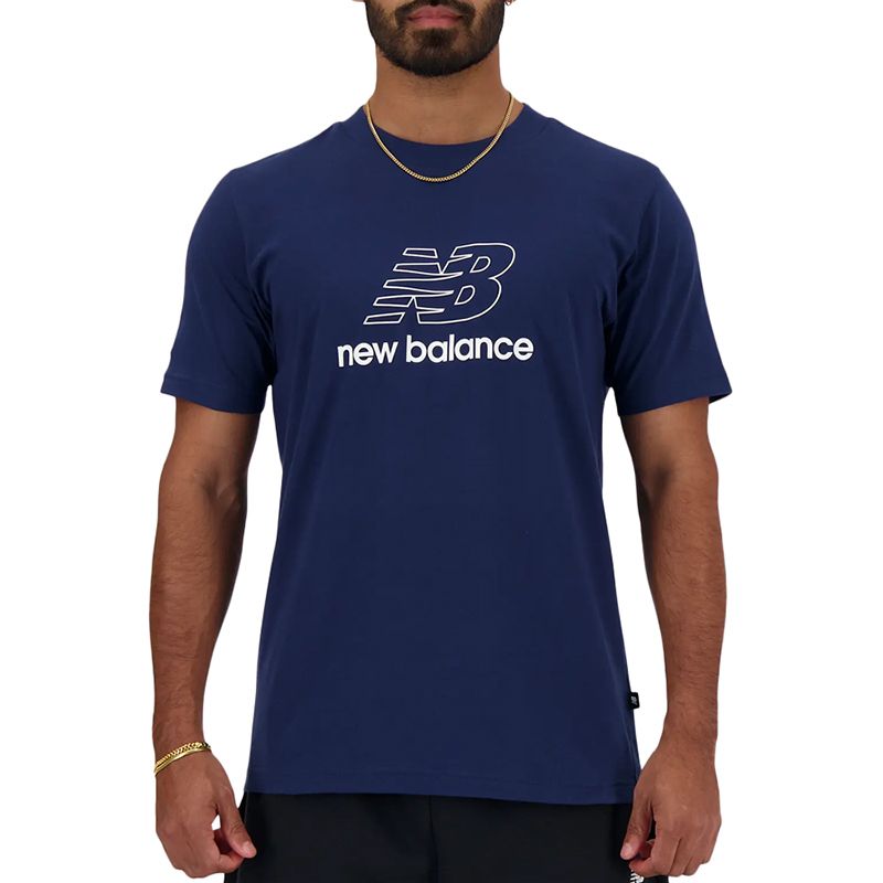 Koszulka New Balance MT41906NNY - granatowa