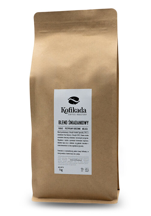 Kawa ziarnista Kofikada Blend Śniadaniowy 1kg