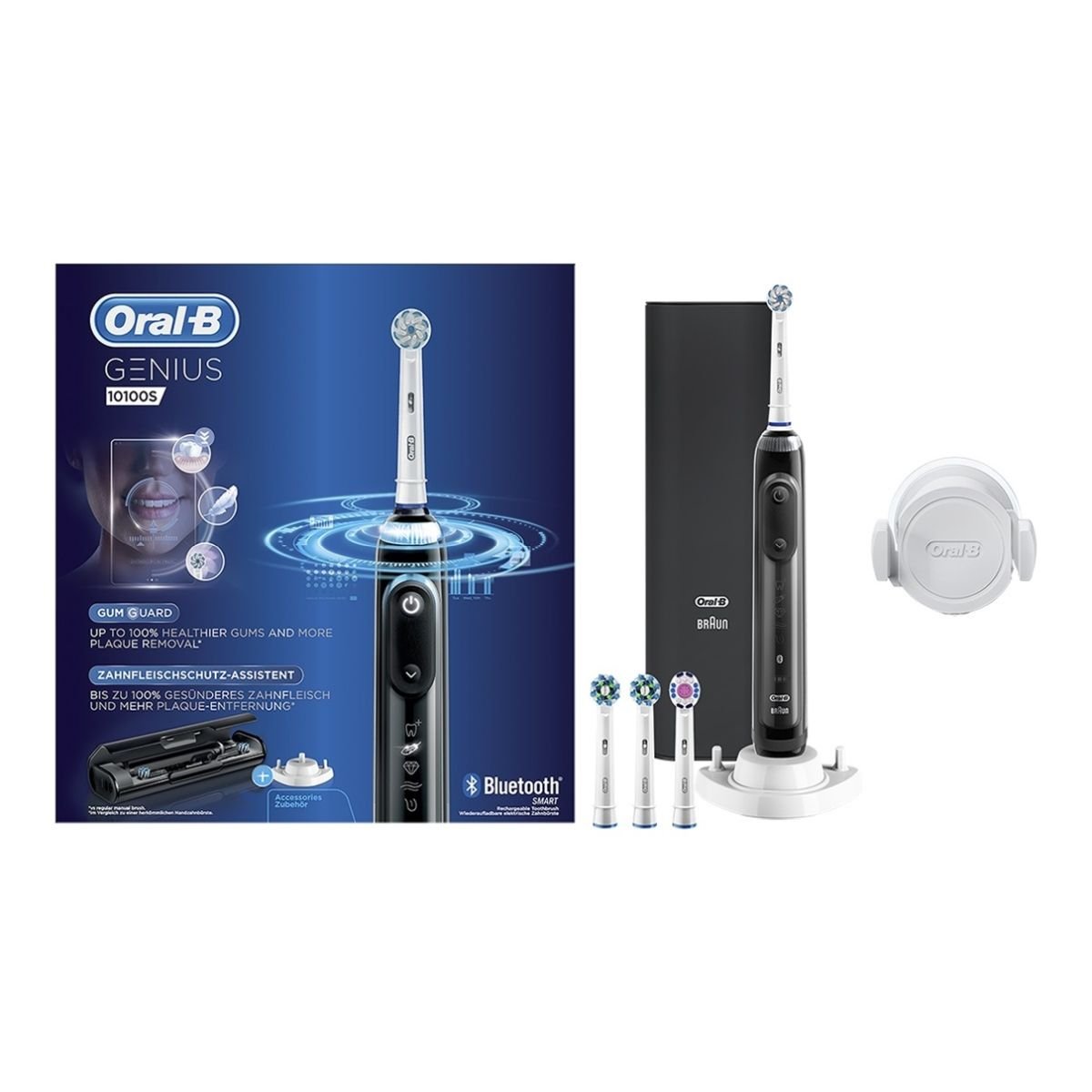 ORAL-B Genius 10100S Black z Bluetooth