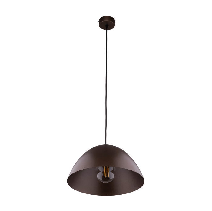 Ponadczasowa lampa wisząca z szerokim kloszem TK 4332 z serii FARO