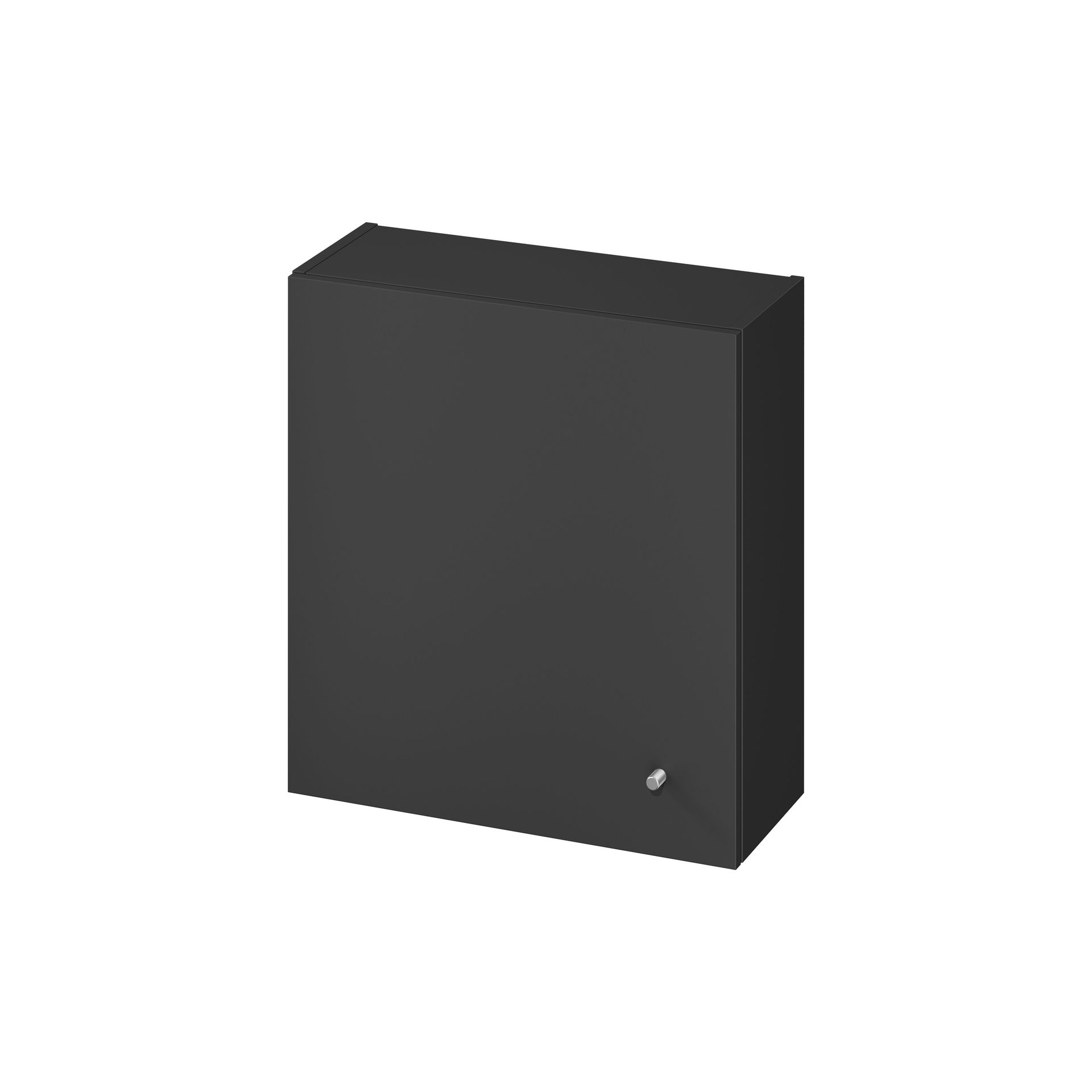 Szafka łazienkowa wisząca nad stelaż WC Cersanit Larga 60 cm antracyt S164-040