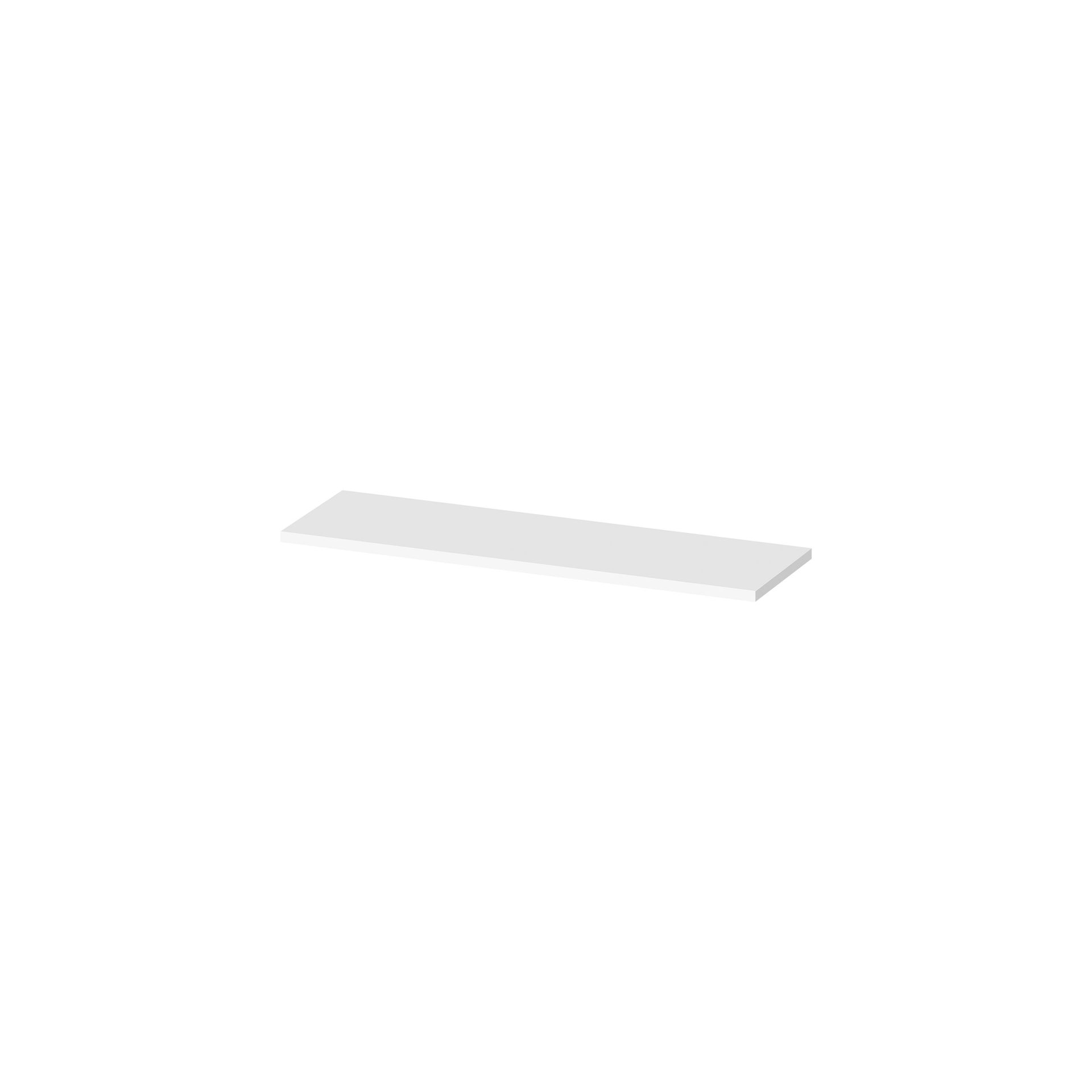Blat do zabudowy stelaża WC Cersanit Larga 80 cm biały połysk S164-051