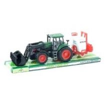 Traktor mały z opryskiem i łyżką Pegaz Toys