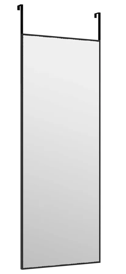 Prostokątne Czarne Lustro Wiszące Na Drzwi W4-B32