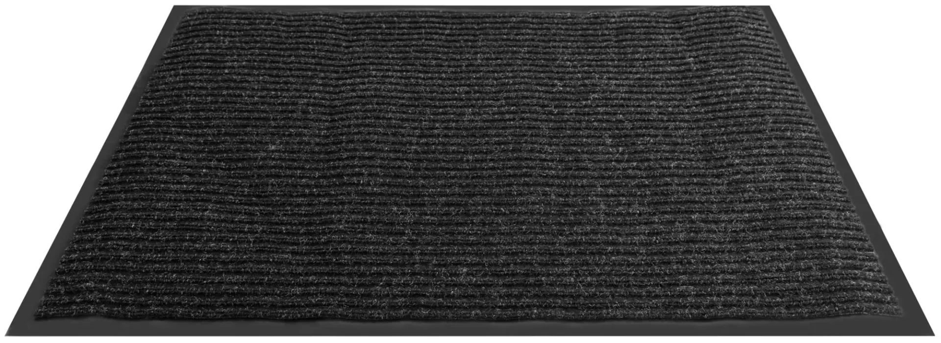 Czarna antypoślizgowa wycieraczka 90x150 L0-M67