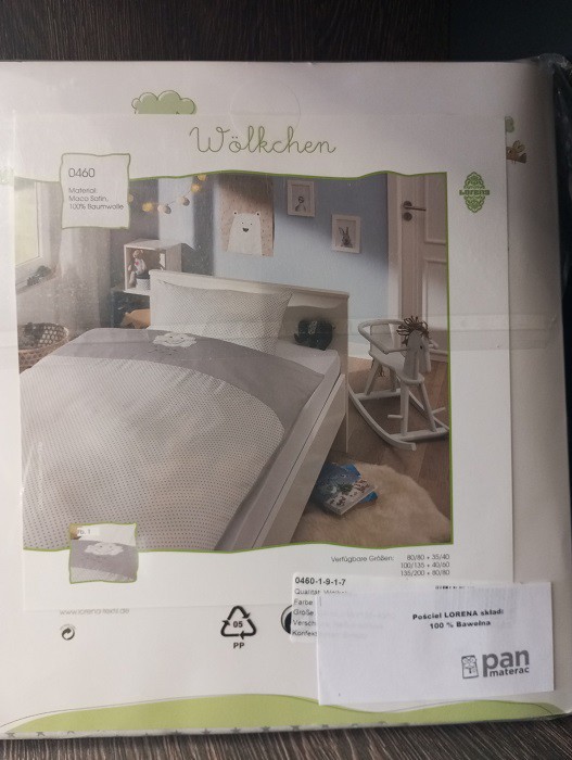 Pościel LORENA 100x135 bawełniana - OUTLET : Rozmiar - 100x135