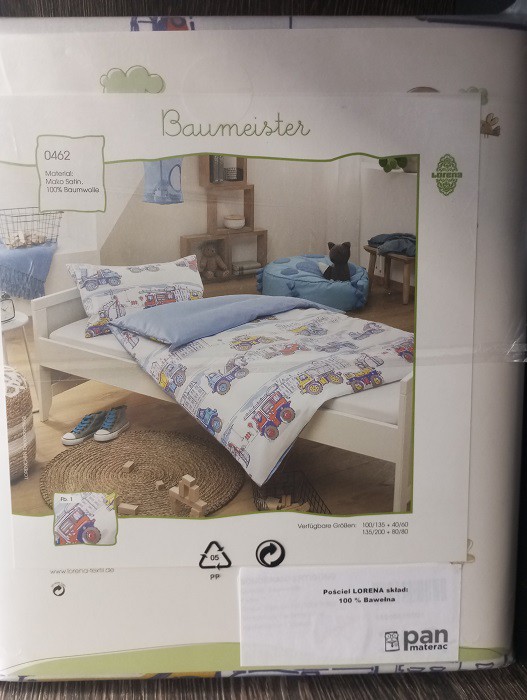 Pościel LORENA 155x200 bawełniana - OUTLET : Rozmiar - 155x200