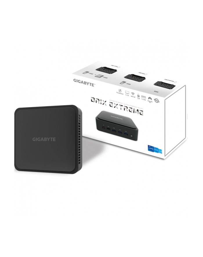 Gigabyte GIGA BRIX GB-BEI7-1260 Barebone (Intel Core i7-1260P 12C/16T)