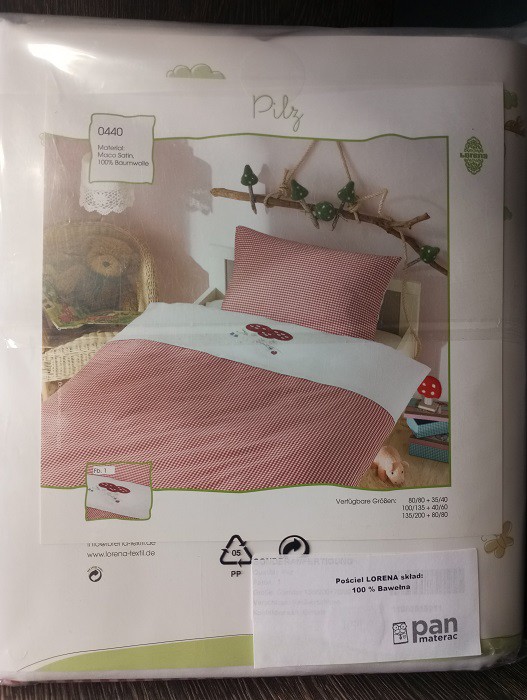 Pościel LORENA 155x200 bawełniana - OUTLET : Rozmiar - 155x200