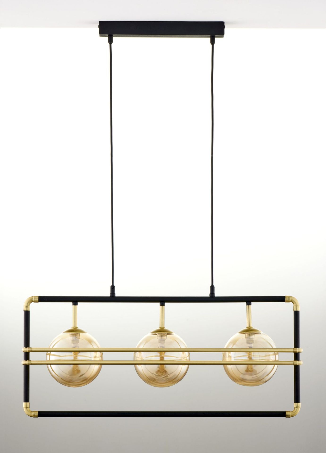 Efektowna lampa nad wyspę JUP 2027 FR 3 CZ/MS BU