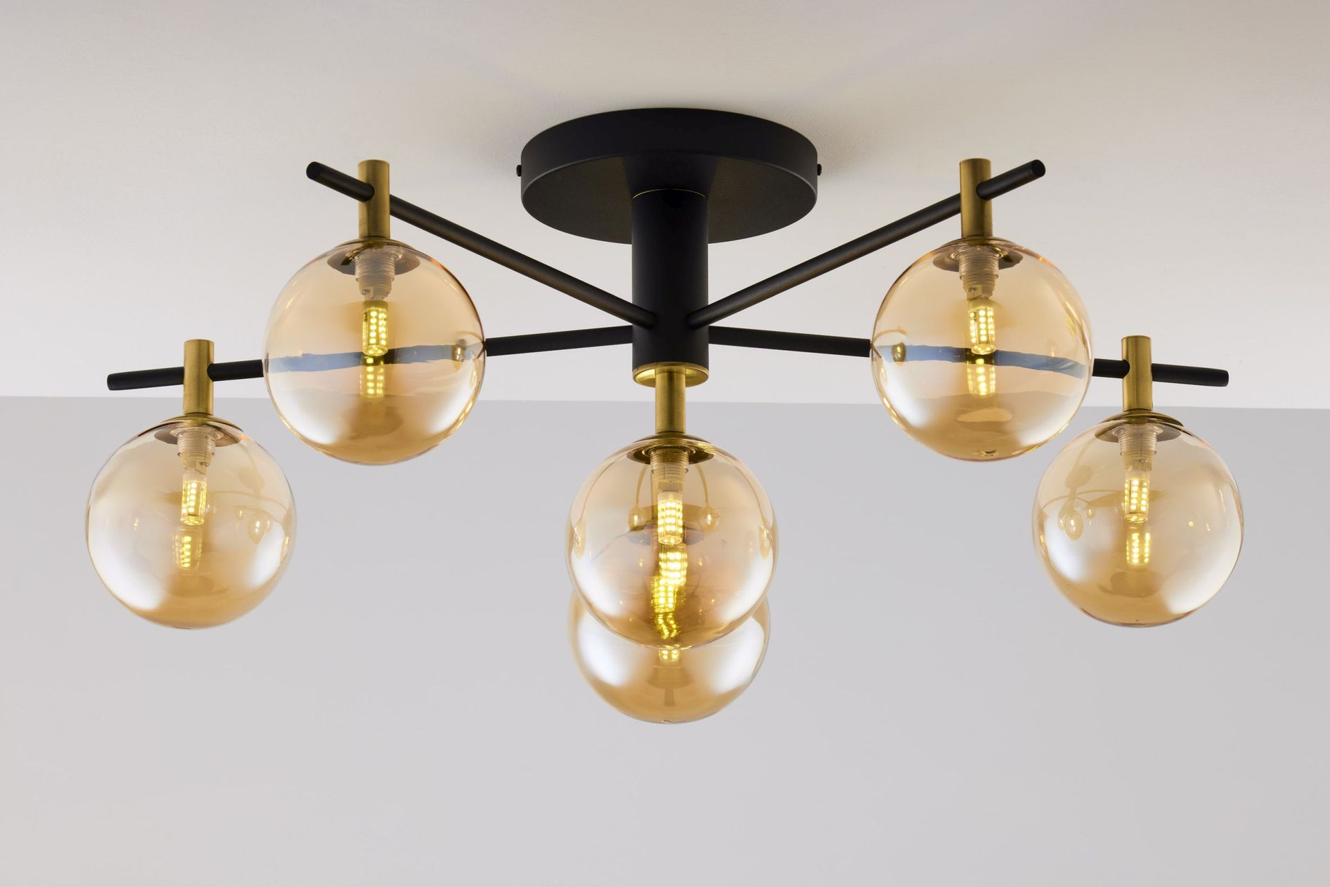 Lampa z okrągłymi kloszami JUP 2033 FIG 6 CZ/MS BU