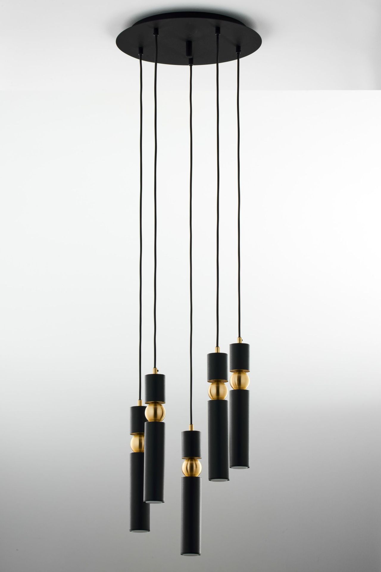 Designerska lampa wisząca na schody JUP 2014 AL5 CZ/CZ