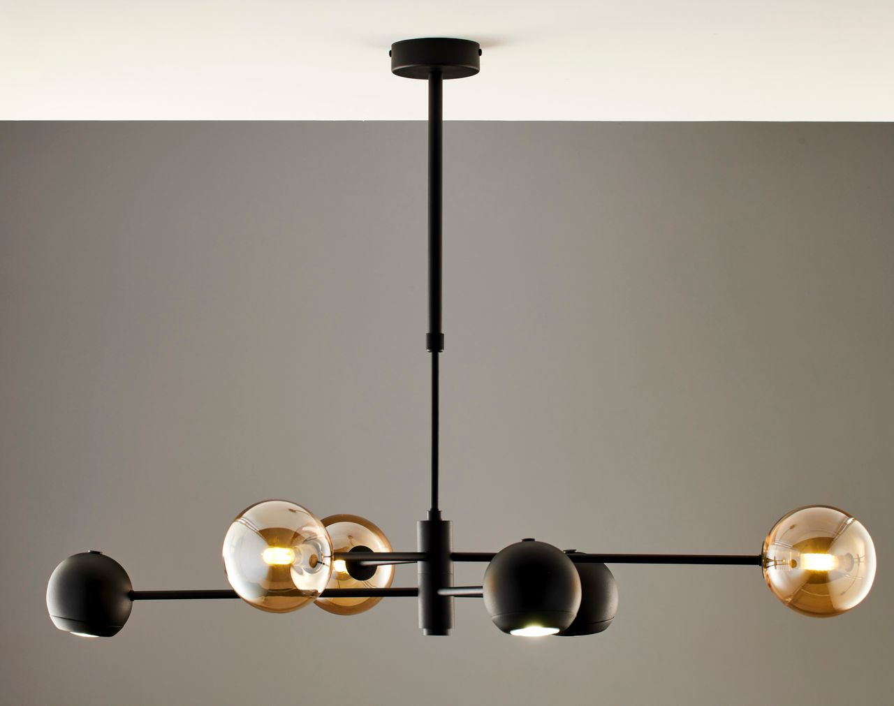 Stylowa lampa wisząca do sypialni JUP 1993 MO6 CZ BU