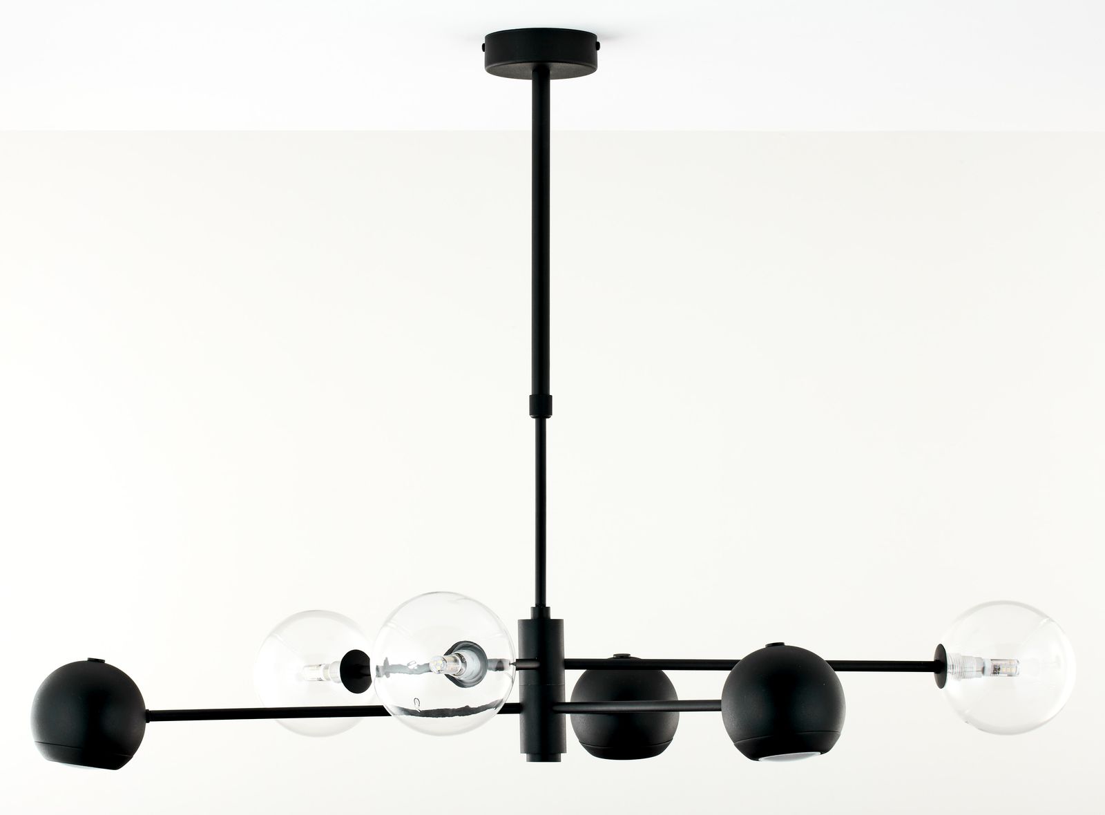 Lampa wisząca z dwoma rodzajami kloszy JUP 1995 MO6 CZ TR