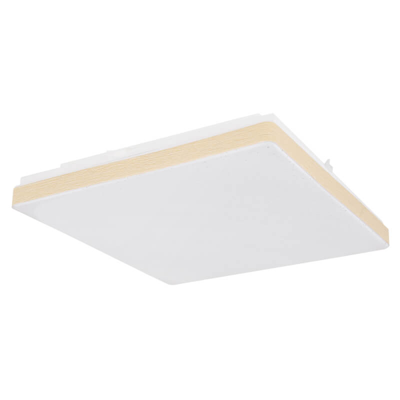 Kwadratowa lampa sufitowa Raina 48296W Globo LED 12W 3000K metal biały