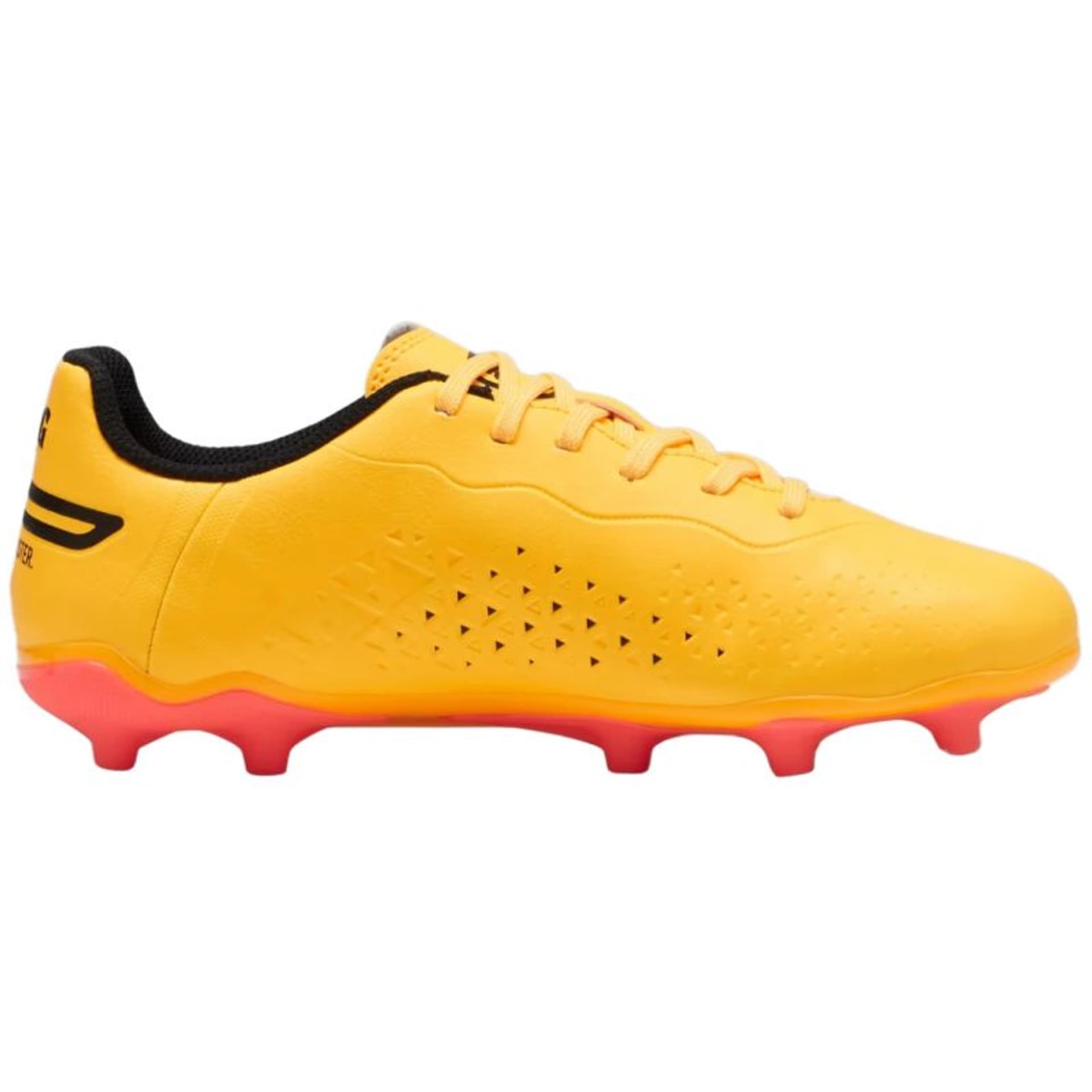Buty piłkarskie Puma King Match FG/AG Jr 107573 (kolor Żółty, rozmiar 38.5)