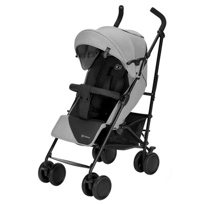 Kinderkraft Wózek spacerowy Siesta Szary Parasolka