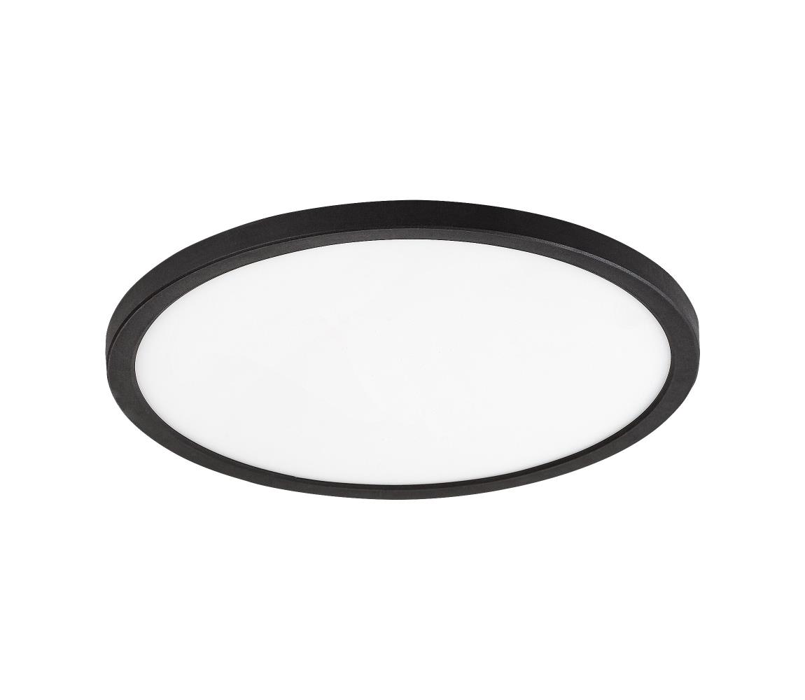 Rabalux 71096 - LED Plafon GONZALO LED/24W/230V śr. 29 cm czarny