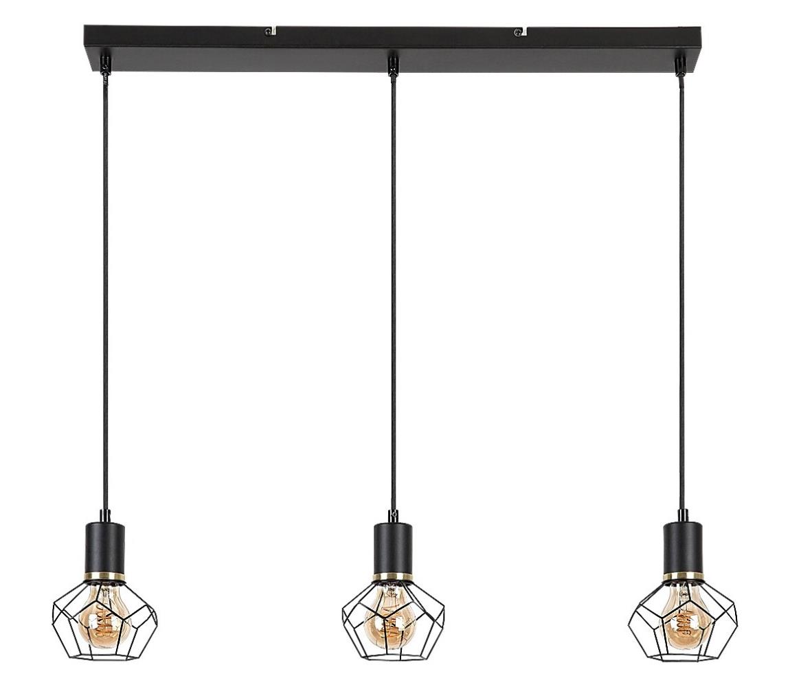 Rabalux 72242 - Żyrandol na lince FRAN 3xE27/40W/230V