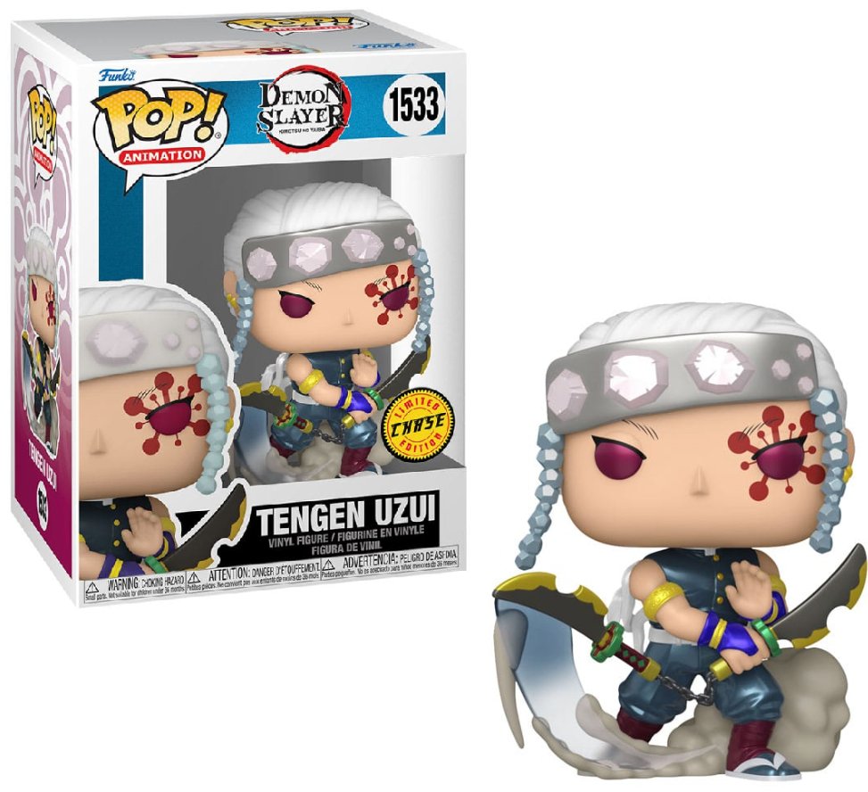 funko pop! demon slayer 1533 tengen chase kimetsu no yaiba figurka