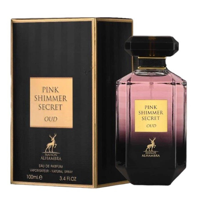 Maison Alhambra, Pink Shimmer Secret Oud, woda perfumowana, 100 ml