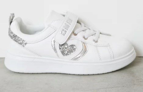 BIG STAR SNEAKERSY DZIEWCZĘCE BIAŁE JJ374291 32