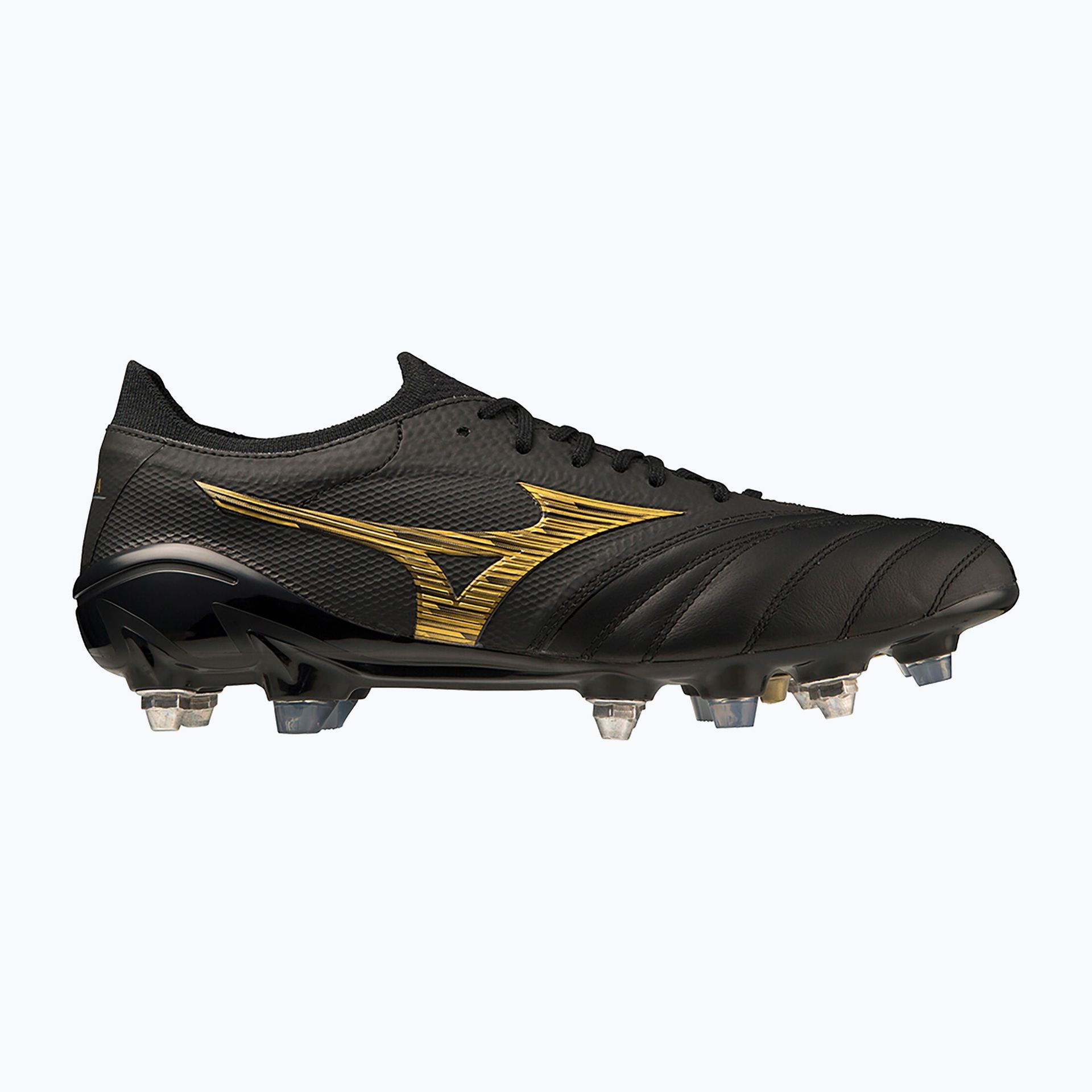 Buty piłkarskie męskie Mizuno Morelia Neo IV Beta SG black/gold/black WYSYŁKA W 24H 30 DNI NA ZWROT