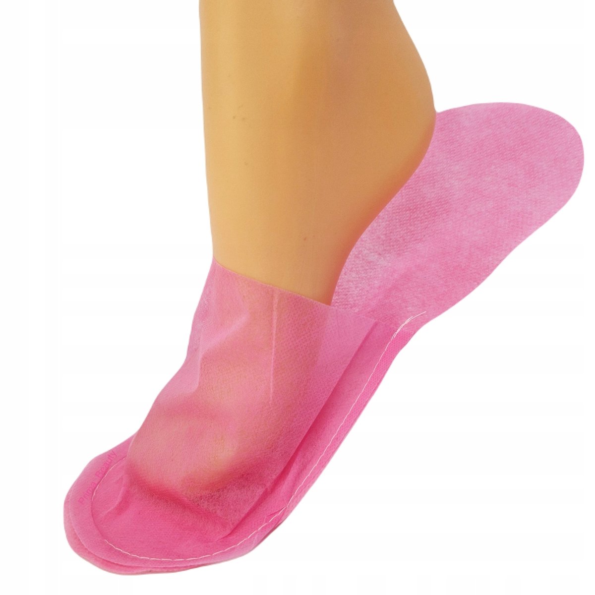 Kapcie klapki jednorazowe włókninowe hotelowe zakryte Różowe 10par