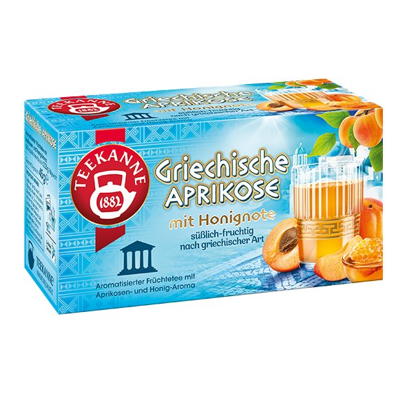 Herbata morelowa TEEKANNE Griechische Aprikose 20x2,25g